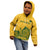 Custom South Africa Cricket Kid Hoodie 2024 African Pattern Go Proteas