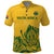 Custom South Africa Cricket Polo Shirt 2024 African Pattern Go Proteas - Wonder Print Shop