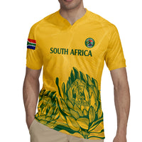 Custom South Africa Cricket Rugby Jersey 2024 African Pattern Go Proteas - Wonder Print Shop