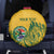 Custom South Africa Cricket Spare Tire Cover 2024 African Pattern Go Proteas - Wonder Print Shop
