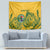 Custom South Africa Cricket Tapestry 2024 African Pattern Go Proteas - Wonder Print Shop