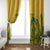 Custom South Africa Cricket Window Curtain 2024 African Pattern Go Proteas - Wonder Print Shop