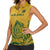 Custom South Africa Cricket Women Sleeveless Polo Shirt 2024 African Pattern Go Proteas - Wonder Print Shop