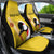 Custom Uganda Cricket Car Seat Cover Ugandan Grey Crowned Crane