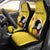 Custom Uganda Cricket Car Seat Cover Ugandan Grey Crowned Crane