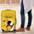 Custom Uganda Cricket Luggage Cover Ugandan Grey Crowned Crane
