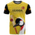 Custom Uganda Cricket T Shirt Ugandan Grey Crowned Crane - Wonder Print Shop