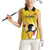 Custom Uganda Cricket Women Sleeveless Polo Shirt Ugandan Grey Crowned Crane - Wonder Print Shop