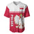 Poland Baseball Jersey Polska Coat Of Arms With Folk Pattern - Wonder Print Shop