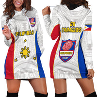 Philippines Rugby Hoodie Dress Pacific Pilipinas Go Tamaraws - Wonder Print Shop