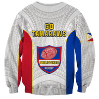 Philippines Rugby Sweatshirt Pacific Pilipinas Go Tamaraws - Wonder Print Shop
