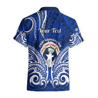 Personalised Independence Day CNMI Hawaiian Shirt Northern Mariana Islands Tribal Tattoo Pattern - Wonder Print Shop