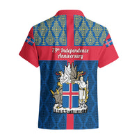 17 June Iceland National Day Hawaiian Shirt Icelandic Folk Pattern - Wonder Print Shop