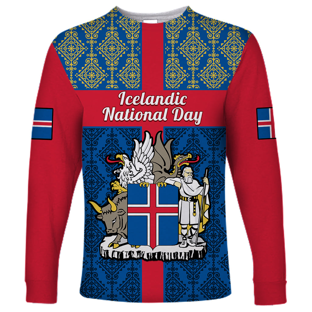 17-june-iceland-national-day-long-sleeve-shirt-icelandic-folk-pattern