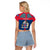 17 June Iceland National Day Raglan Cropped T Shirt Icelandic Folk Pattern - Wonder Print Shop