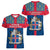 17 June Iceland National Day Women V Neck T Shirt Icelandic Folk Pattern - Wonder Print Shop