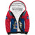 Personalised 17 June Iceland National Day Sherpa Hoodie Icelandic Folk Pattern - Wonder Print Shop