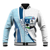 Liberia Monrovia Capital Baseball Jacket African Pattern Curves Style