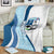 Liberia Monrovia Capital Blanket African Pattern Curves Style