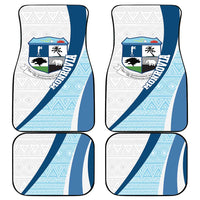 Liberia Monrovia Capital Car Mats African Pattern Curves Style