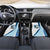 Liberia Monrovia Capital Car Mats African Pattern Curves Style