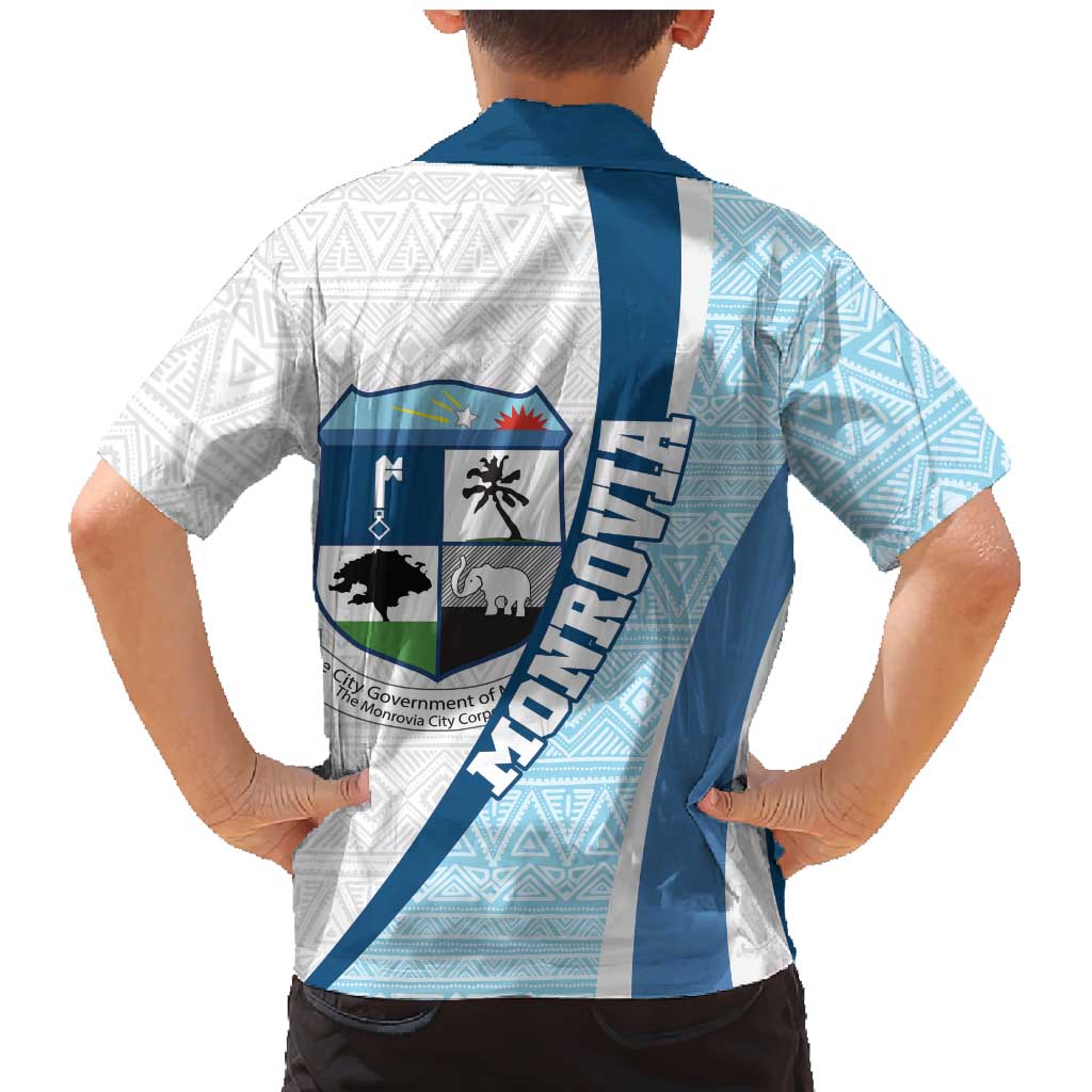 Liberia Monrovia Capital Family Matching Mermaid Dress and Hawaiian Shirt African Pattern Curves Style