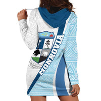 Liberia Monrovia Capital Hoodie Dress African Pattern Curves Style