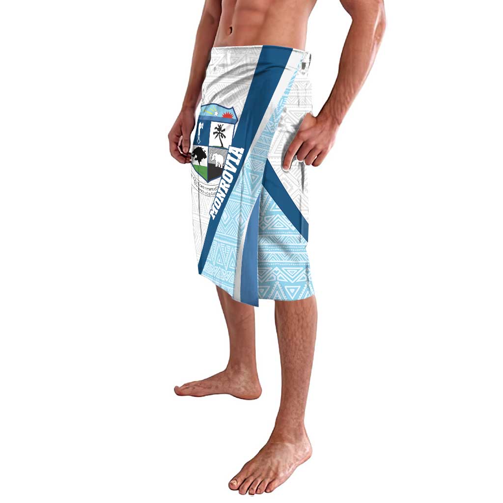 Liberia Monrovia Capital Lavalava African Pattern Curves Style