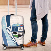 Liberia Monrovia Capital Luggage Cover African Pattern Curves Style