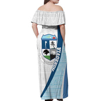 Liberia Monrovia Capital Off Shoulder Maxi Dress African Pattern Curves Style