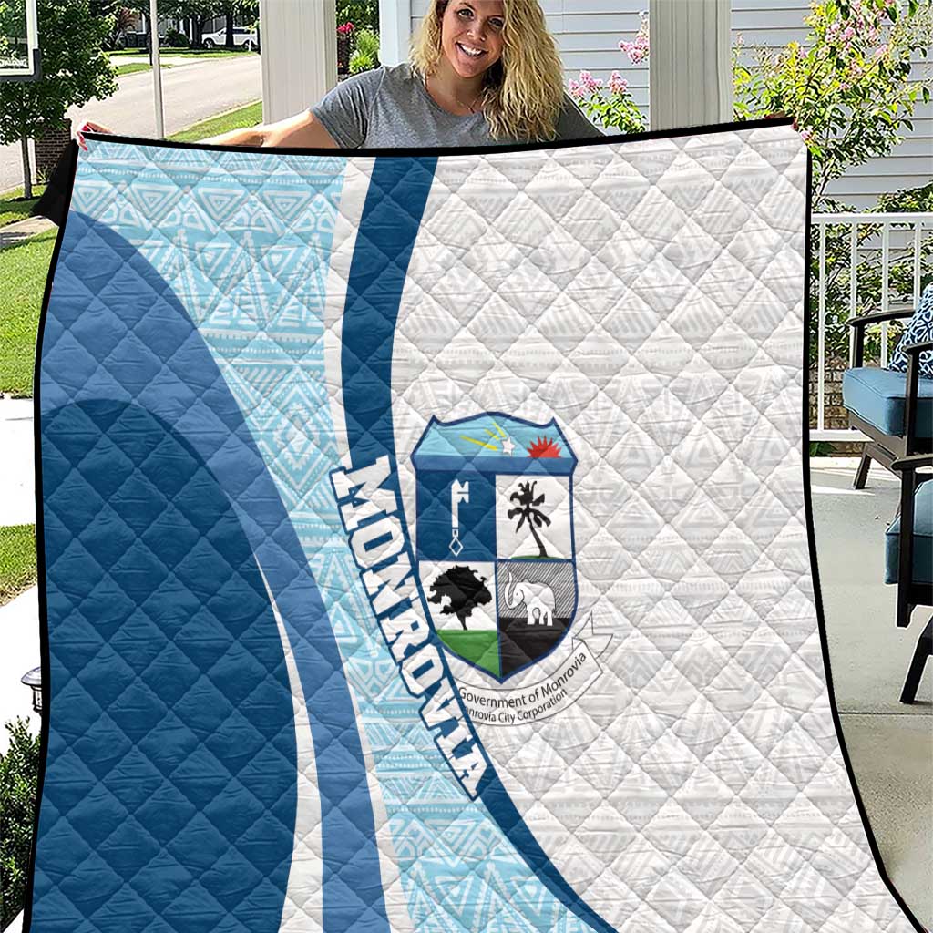 Liberia Monrovia Capital Quilt African Pattern Curves Style