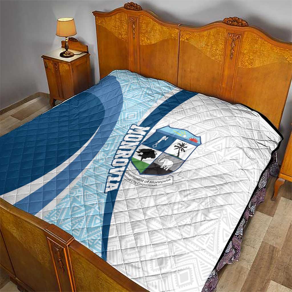 Liberia Monrovia Capital Quilt African Pattern Curves Style