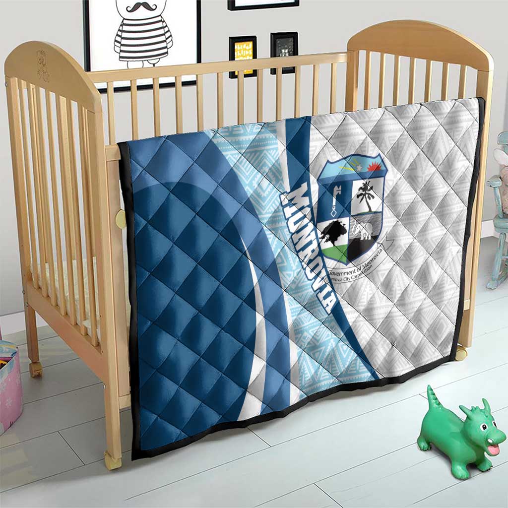 Liberia Monrovia Capital Quilt African Pattern Curves Style