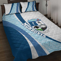 Liberia Monrovia Capital Quilt Bed Set African Pattern Curves Style