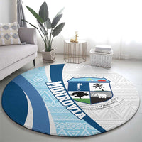 Liberia Monrovia Capital Round Carpet African Pattern Curves Style