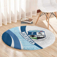 Liberia Monrovia Capital Round Carpet African Pattern Curves Style