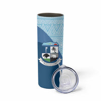 Liberia Monrovia Capital Skinny Tumbler African Pattern Curves Style