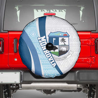 Liberia Monrovia Capital Spare Tire Cover African Pattern Curves Style