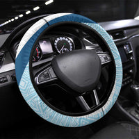 Liberia Monrovia Capital Steering Wheel Cover African Pattern Curves Style