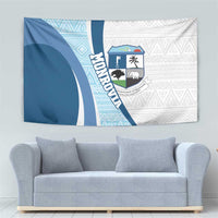 Liberia Monrovia Capital Tapestry African Pattern Curves Style