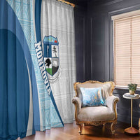 Liberia Monrovia Capital Window Curtain African Pattern Curves Style