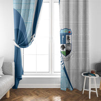 Liberia Monrovia Capital Window Curtain African Pattern Curves Style