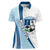 Liberia Monrovia Capital Women Polo Shirt African Pattern Curves Style