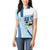 Liberia Monrovia Capital Women Polo Shirt African Pattern Curves Style