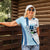 Liberia Monrovia Capital Women Polo Shirt African Pattern Curves Style