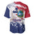 Liberia 1847 Independence Day Baseball Jersey Coat Of Arms Grunge Style