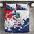Liberia 1847 Independence Day Bedding Set Coat Of Arms Grunge Style
