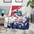 Liberia 1847 Independence Day Blanket Coat Of Arms Grunge Style