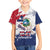 Liberia 1847 Independence Day Family Matching Off The Shoulder Long Sleeve Dress and Hawaiian Shirt Coat Of Arms Grunge Style