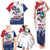 Liberia 1847 Independence Day Family Matching Tank Maxi Dress and Hawaiian Shirt Coat Of Arms Grunge Style